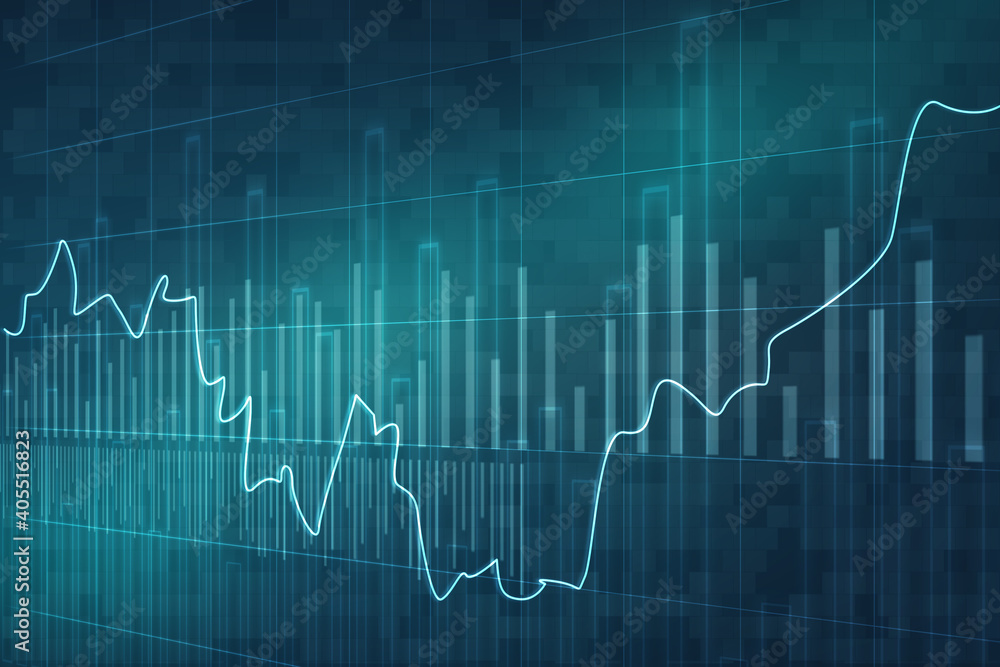 2d rendering Stock market online business concept. business Graph
2d rendering Stock market online business concept. business Graph