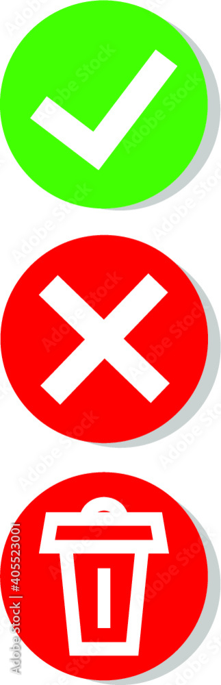 3 circle buttons with transparent shadow vector illustration 3 circle buttons with transparent shadow vector illustration