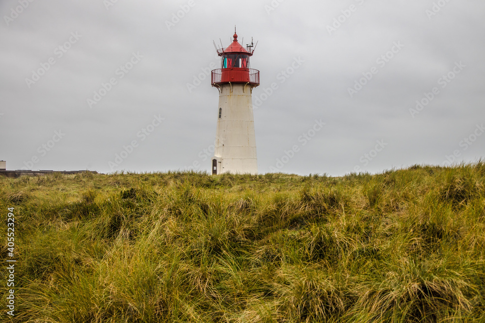 The Lighthouse List West, Sylt, Germany, Europe The Lighthouse List West, Sylt, Germany, Europe