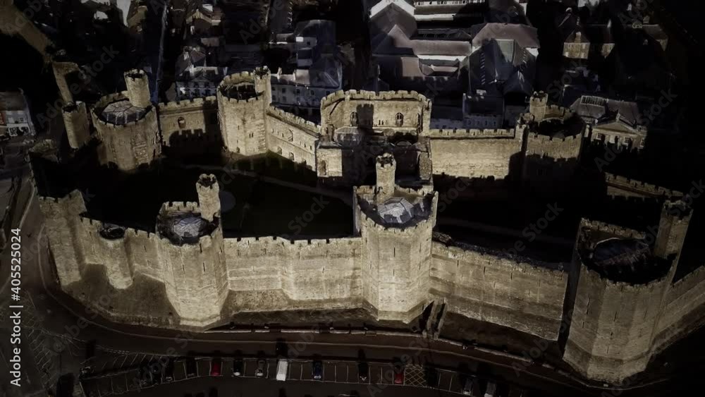 Caernarfon Castle the royal seat of North Wales Caernarfon Castle the royal seat of North Wales