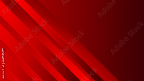 Modern red background with corporate design