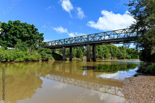 Wilson river lismore bruxner highway bridge over river