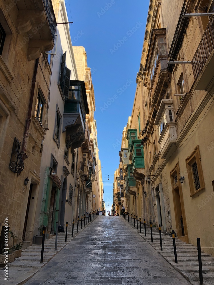 Obraz premium Narrow streets in Malta