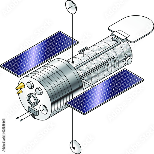 A space telescope.