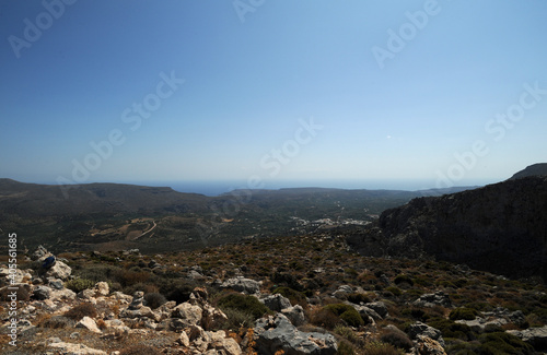 Le village de Zakros près de Sitia en Crète © arvernho