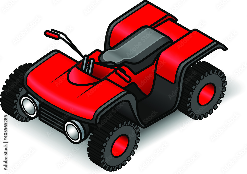 An all terrain recreation vehicle / dune buggy.