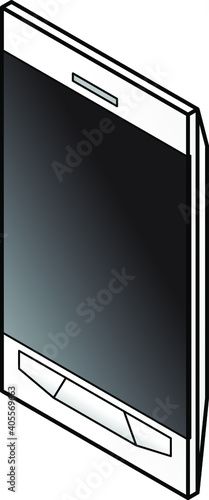 Cell phone / mobile phone - touchscreen tablet form factor.