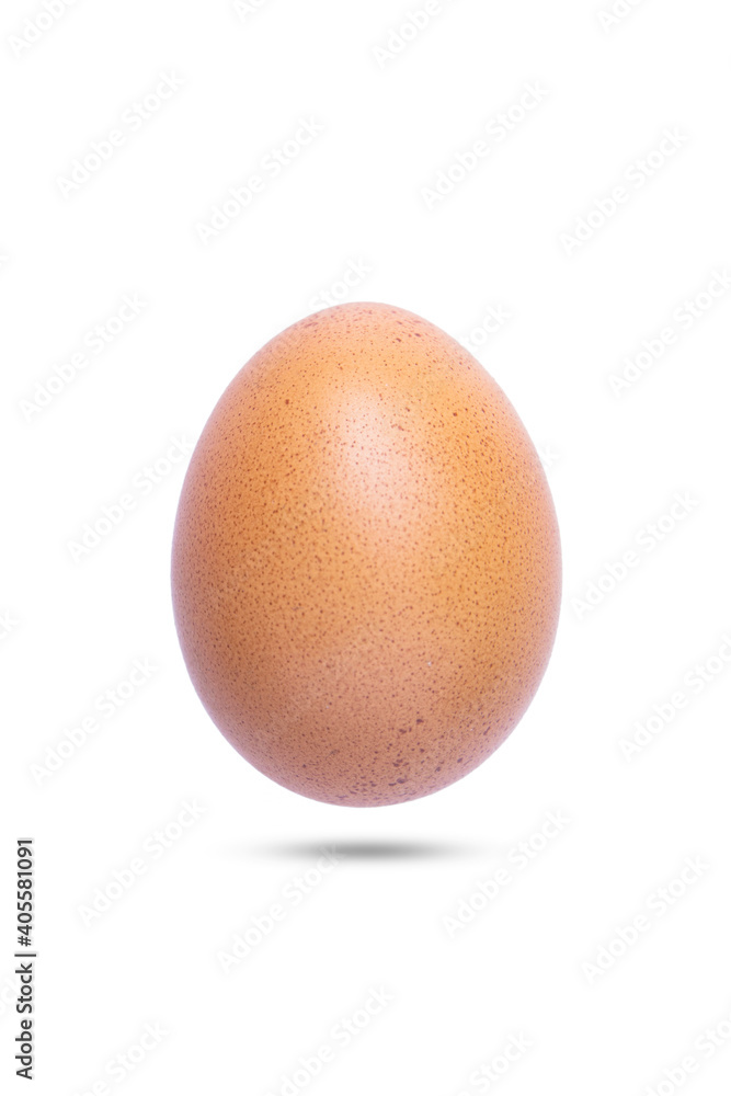 chicken egg isolated on white background with Clipping Path separate with black shadows. chicken egg isolated on white background with Clipping Path separate with black shadows.