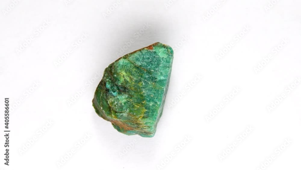 turquoise gemstone on a turn table turquoise gemstone on a turn table