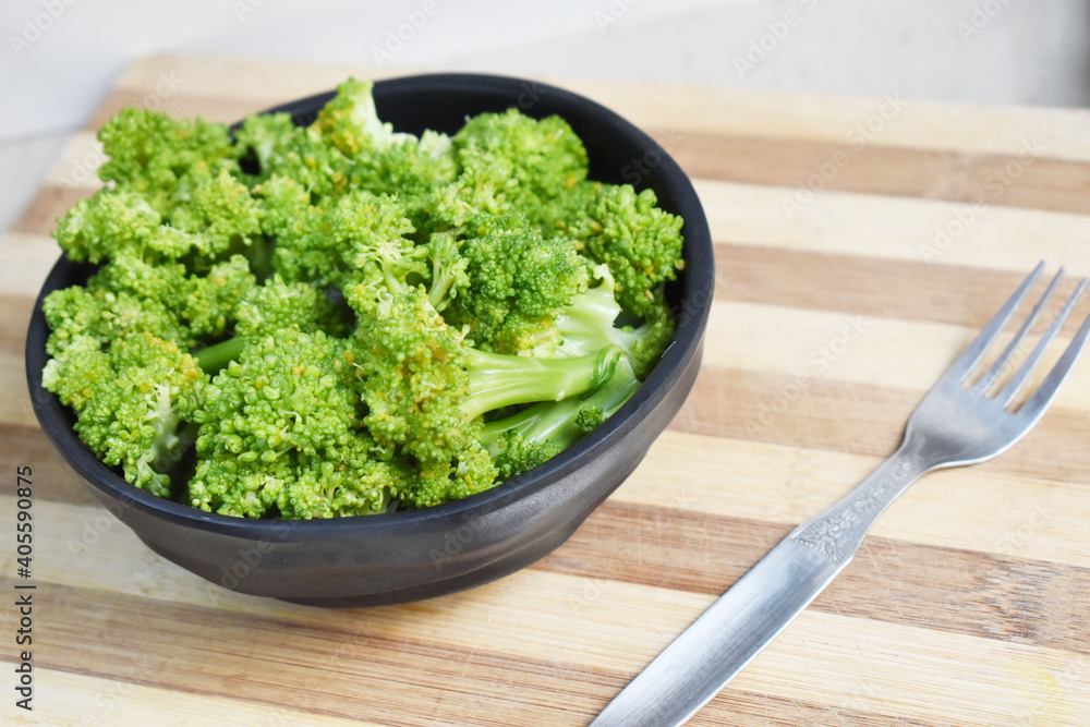 Showcasing closeup of Brocoli in a bowl in Pune Showcasing closeup of Brocoli in a bowl in Pune