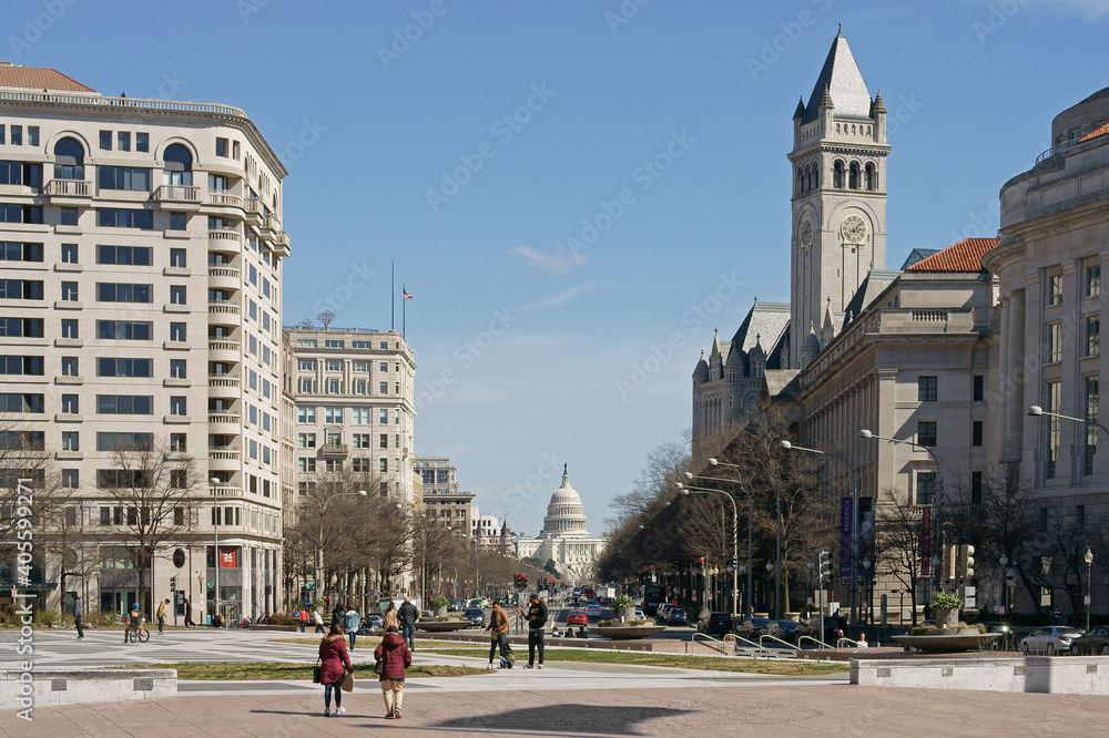 Pennsylvania Avenue Northwest  and United States Capitol