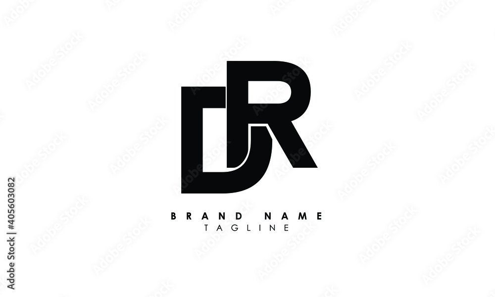 Alphabet letters Initials Monogram logo DR, RD, D and R, Alphabet Letters DR minimalist logo design in a simple yet elegant font, Unique modern creative minimal circular shaped fashion brands Alphabet letters Initials Monogram logo DR, RD, D and R, Alphabet Letters DR minimalist logo design in a simple yet elegant font, Unique modern creative minimal circular shaped fashion brands