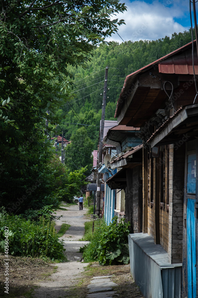 old house in the village