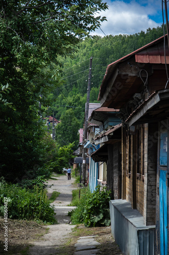old house in the village