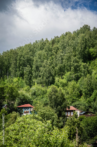landscape in the mountains