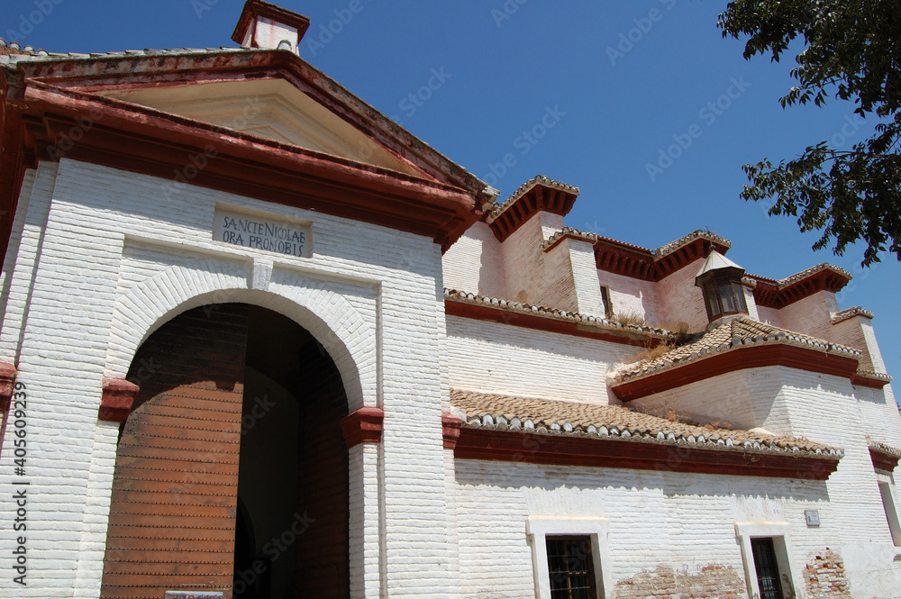 View of the streets and old buildings of Granada, historic city of Andalusia (Spain). The viewerpoint of San Nicolas. Church of San nicolas
View of the streets and old buildings of Granada, historic city of Andalusia (Spain). The viewerpoint of San Nicolas. Church of San nicolas