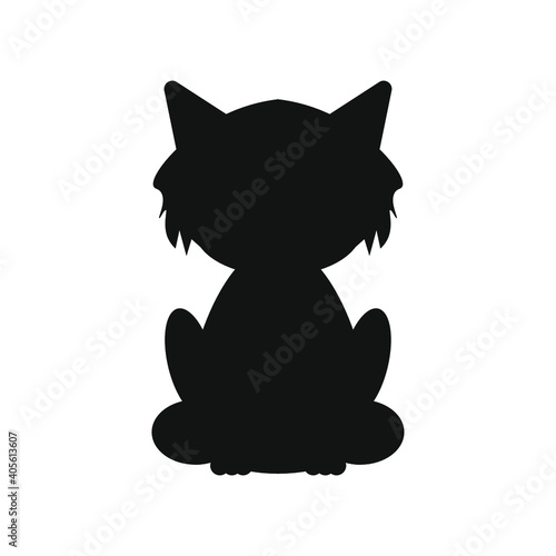 children's drawing of stray cat