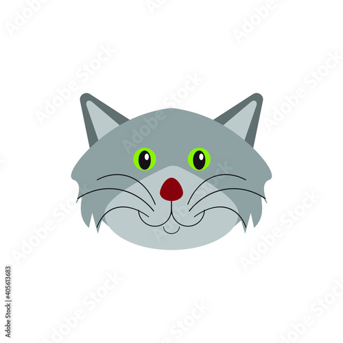 children's drawing of stray cat