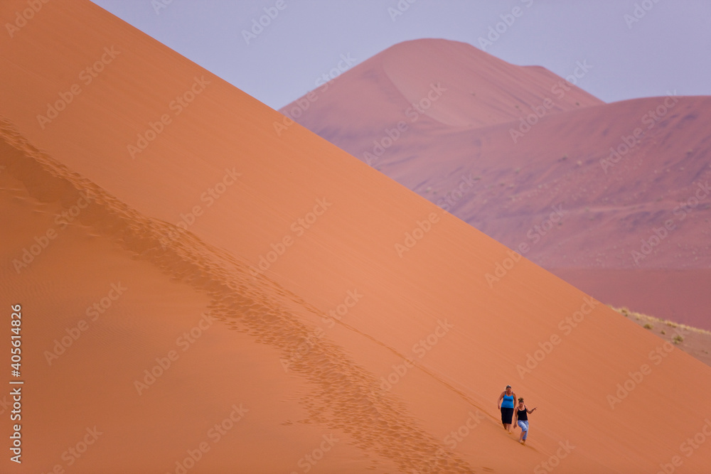 Duna 45, Sossus Vlei, Sesriem, Parque Nacional Namib Naukluft, Desierto del Namib, Namibia, Afirca Duna 45, Sossus Vlei, Sesriem, Parque Nacional Namib Naukluft, Desierto del Namib, Namibia, Afirca