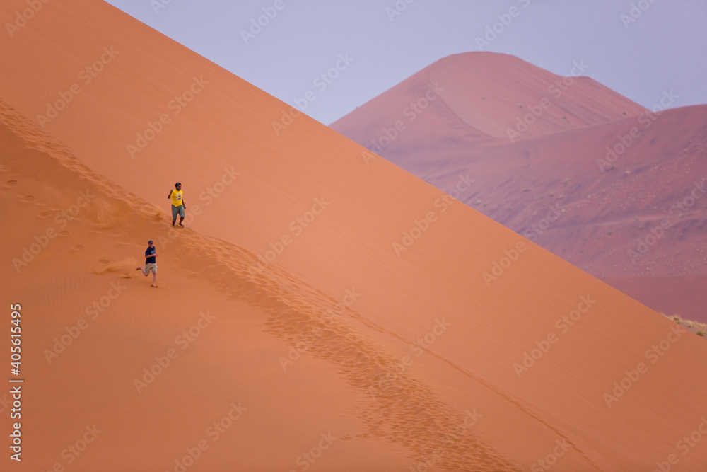Duna 45, Sossus Vlei, Sesriem, Parque Nacional Namib Naukluft, Desierto del Namib, Namibia, Afirca Duna 45, Sossus Vlei, Sesriem, Parque Nacional Namib Naukluft, Desierto del Namib, Namibia, Afirca