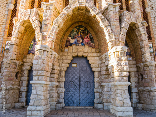 Sanctuary of Santa Maria Magdalena, Novelda, Alicante, Spain. photo