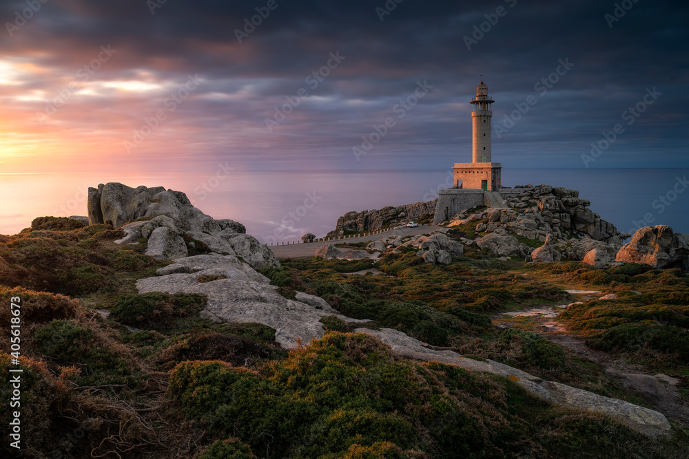 Punta Nariga, ne of the most beautiful lighthouses on the Spanish coast