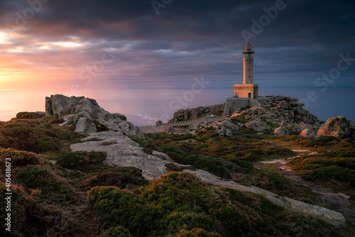 Punta Nariga, ne of the most beautiful lighthouses on the Spanish coast