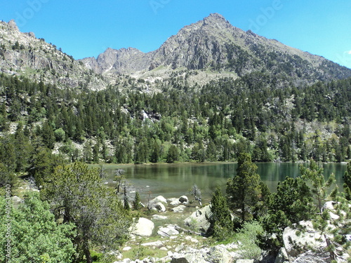 lake in the mountains
