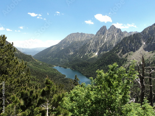 lake in the mountains