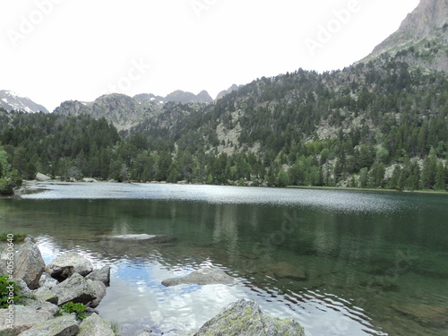 lake in the mountains