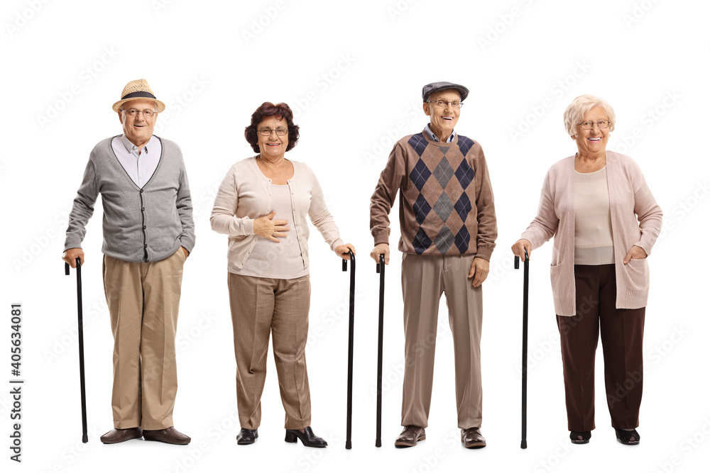 © Ljupco Smokovski - Group of elderly people posing © Ljupco Smokovski - Group of elderly people posing