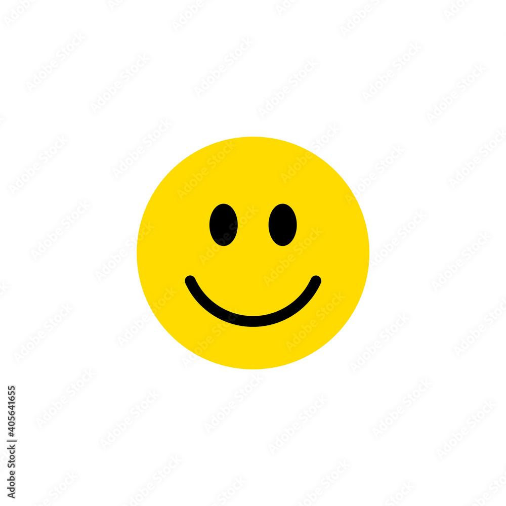 Smile icon. Profile icon. Happy smile. Emoticon face. Happy symbol ...
