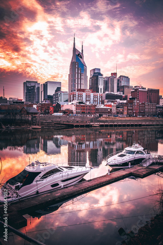 Sunset over Nash