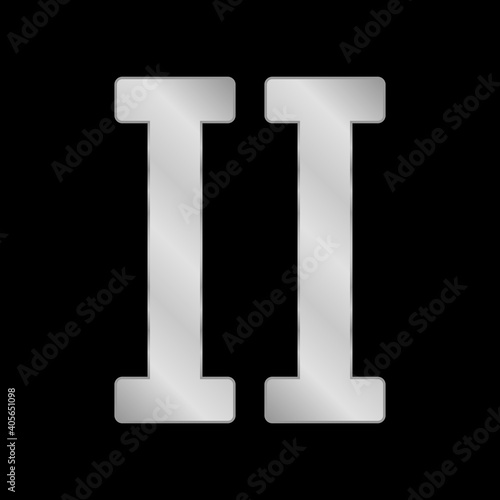 Roman numeral two.