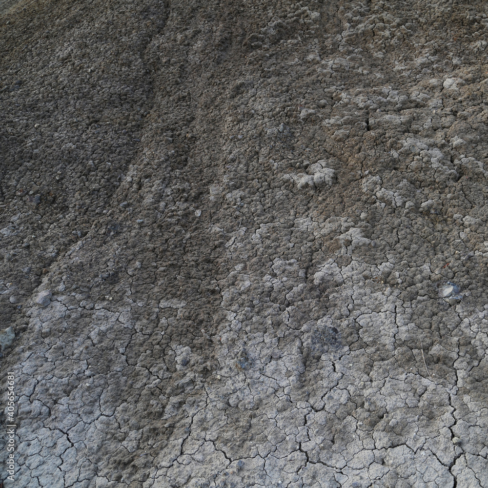 Texture of the dried earth with clay and sand, close-up. Dry cracked earth background, clay desert texture. Texture of the dried earth with clay and sand, close-up. Dry cracked earth background, clay desert texture.