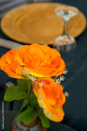 Photography Dinner at quaint little cafe in Old Havana;  Cuba