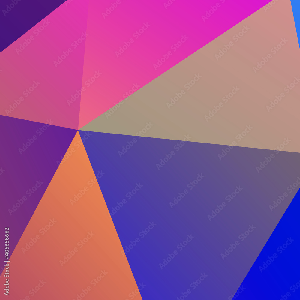 Fototapeta premium Abstract Multicolor Polygon Background Design, Abstract Geometric Origami Style With Gradient