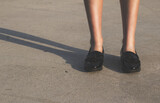 shoes feet shadow sun