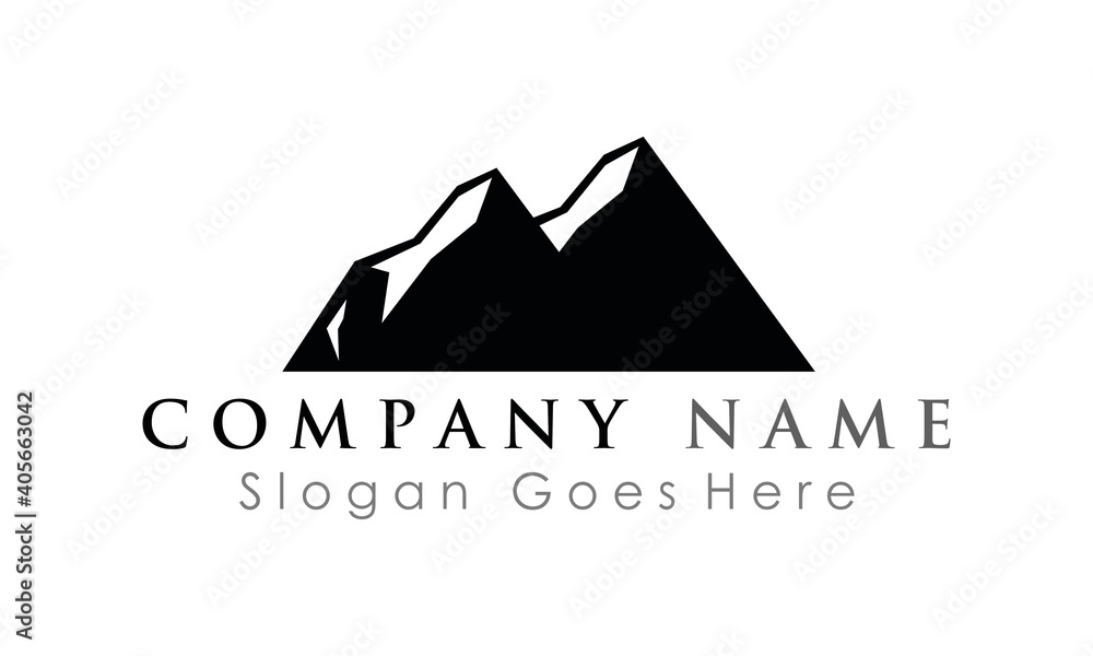 mountain vector logo mountain vector logo