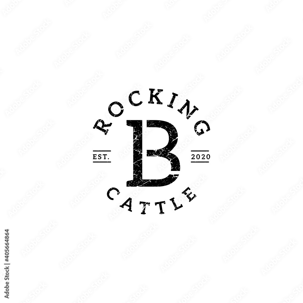 lb retro logo design vector icon lb retro logo design vector icon