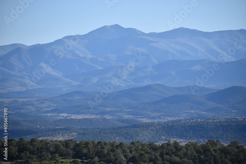 White Mountains New Mexico Sierra Blanca Peak