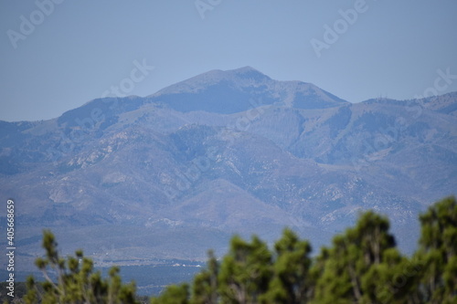 White Mountains New Mexico Sierra Blanca Peak