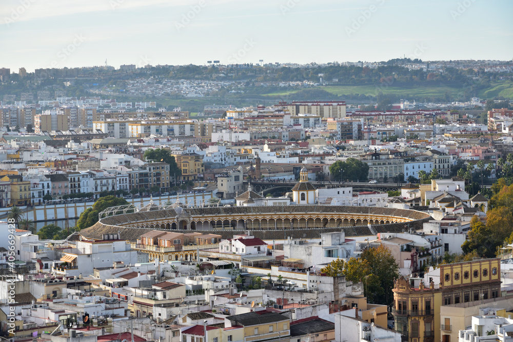 City view of Seville, Spain