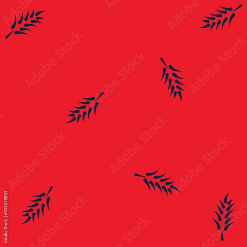 Illustration pattern little leaves design for fashion or other products.