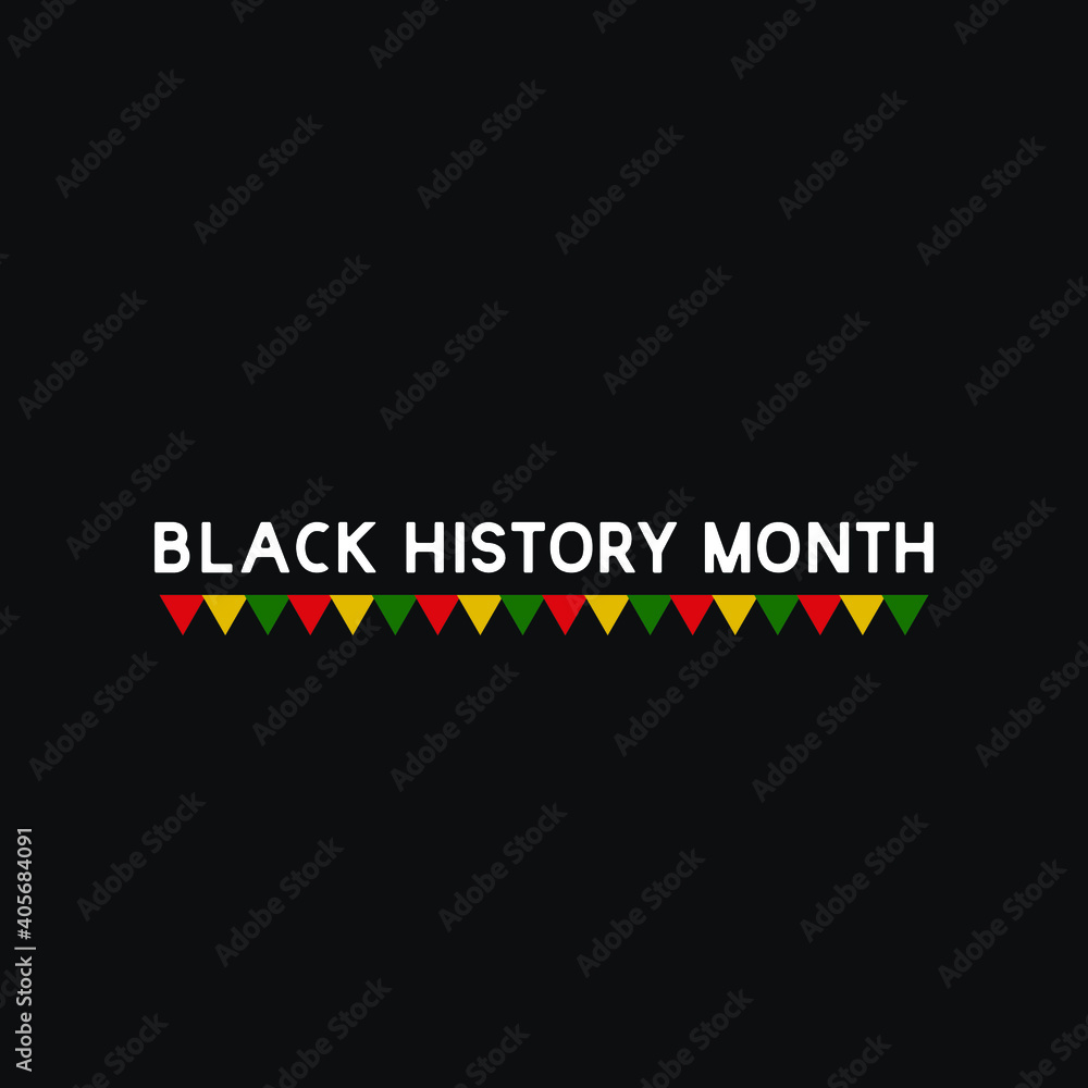 Black history month celebrations design template. Black history month celebrations design template.