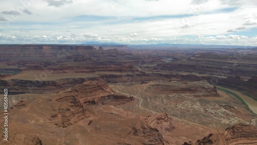 Rock formations and cliffs at Dead Horse Point, Utah © Salil