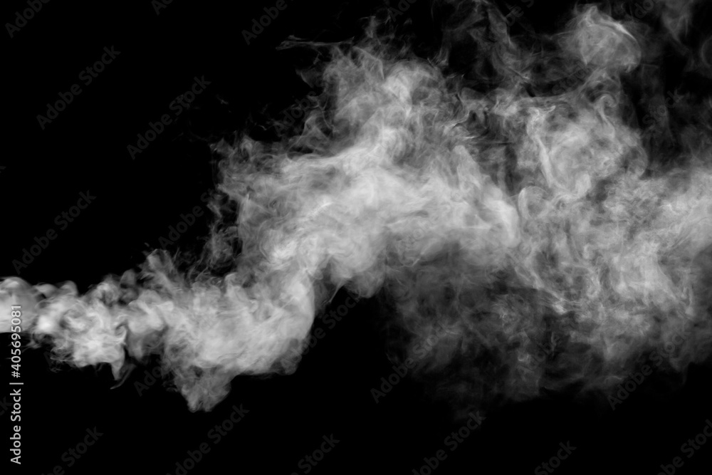 Smoke effect on a transparent background Vector Image