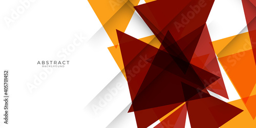 Brown yellow orange abstract triangle background design. Wireframe background with plexus effect. Futuristic vector illustration.