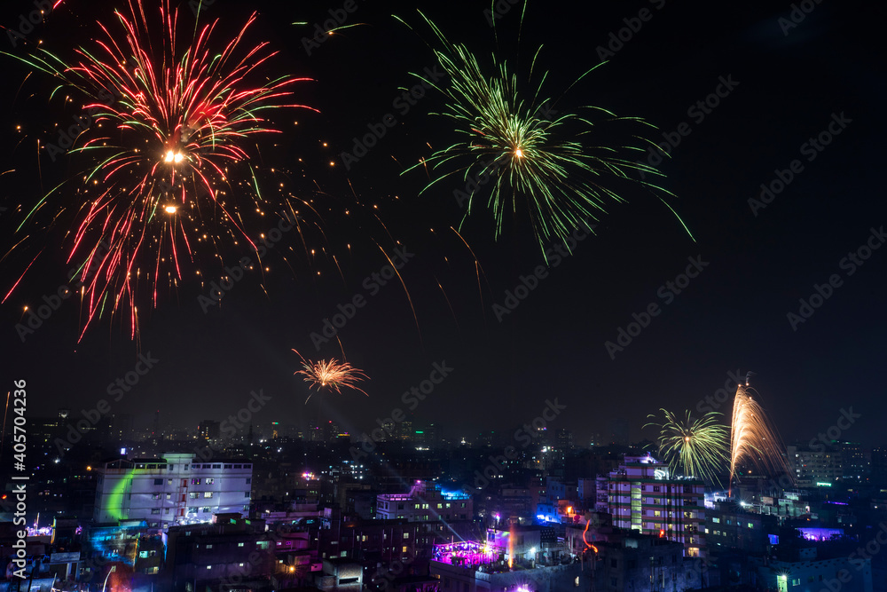 Shakrain festival or the Kite festival and fireworks Shakrain festival or the Kite festival and fireworks