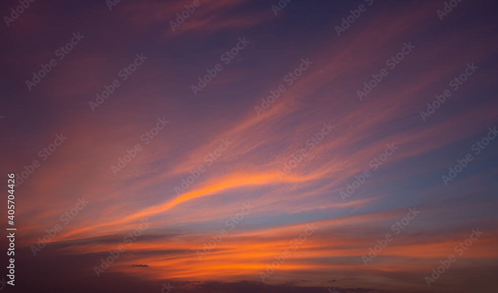 Sky Sunset or sunrise background
